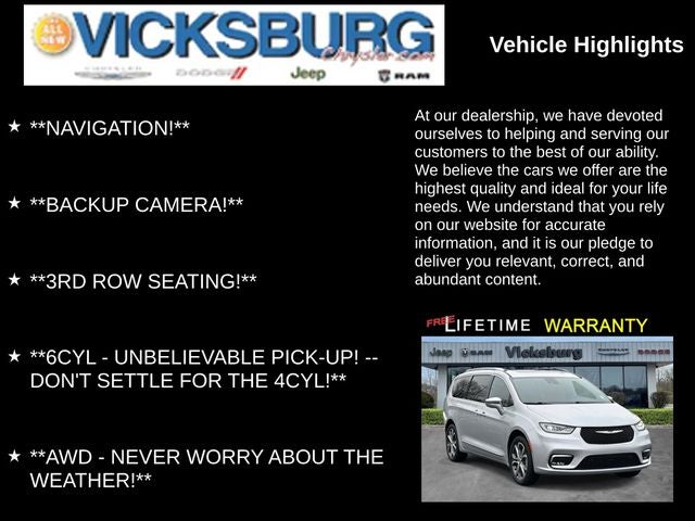 2024 Chrysler Pacifica Pinnacle AWD