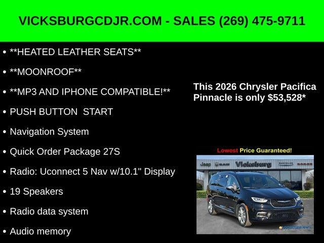 2026 Chrysler Pacifica PACIFICA PINNACLE AWD