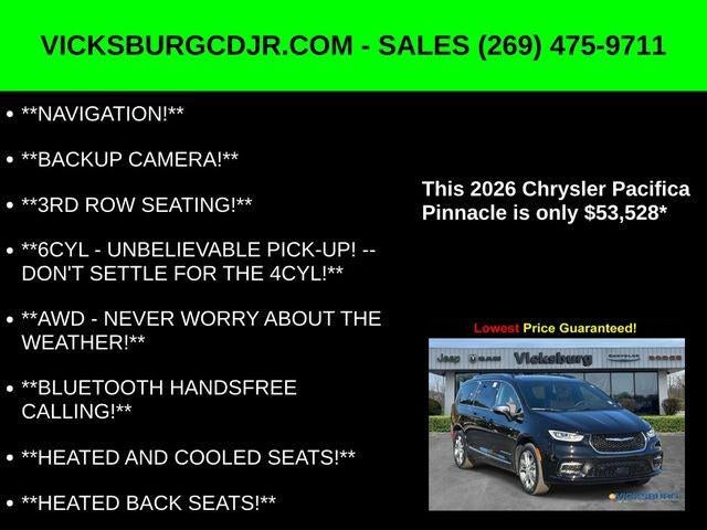 2026 Chrysler Pacifica PACIFICA PINNACLE AWD