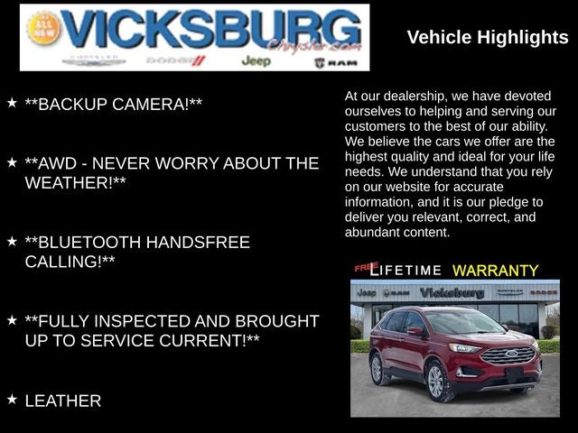 2019 Ford Edge Titanium