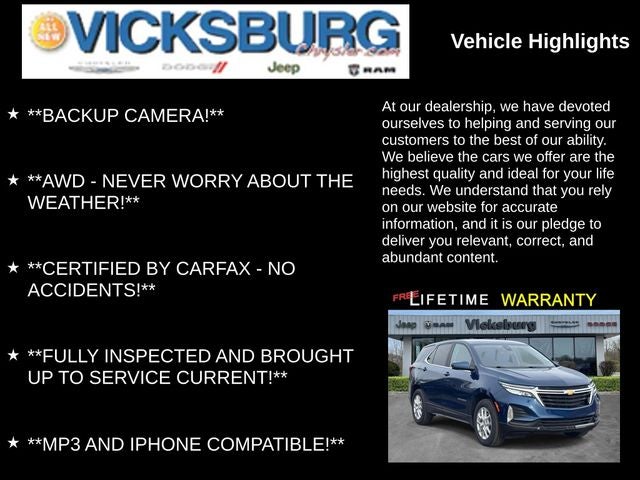 2022 Chevrolet Equinox AWD LT