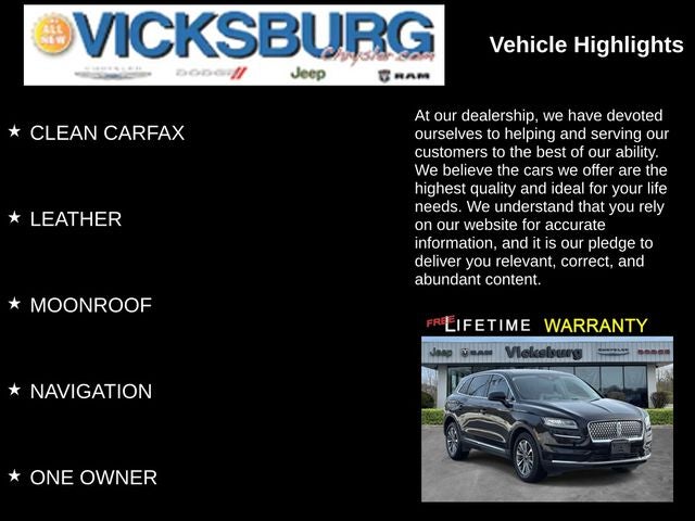 2021 Lincoln Nautilus Reserve