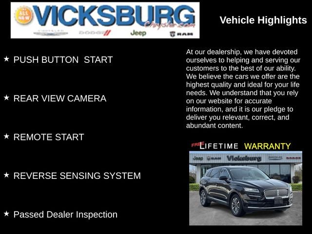 2021 Lincoln Nautilus Reserve