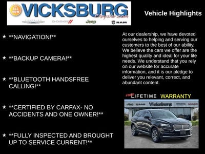 2021 Lincoln Nautilus Reserve