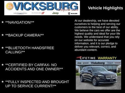 2021 Lincoln Nautilus Reserve