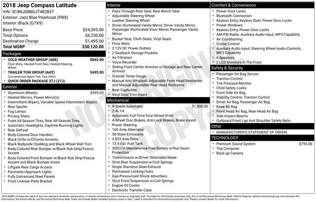 2018 Jeep Compass Latitude