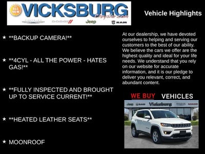 2018 Jeep Compass Latitude 4x4