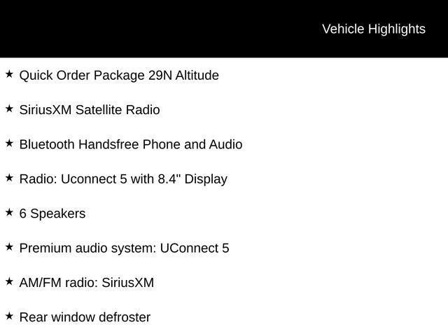 2026 Jeep Compass COMPASS LATITUDE ALTITUDE 4X4