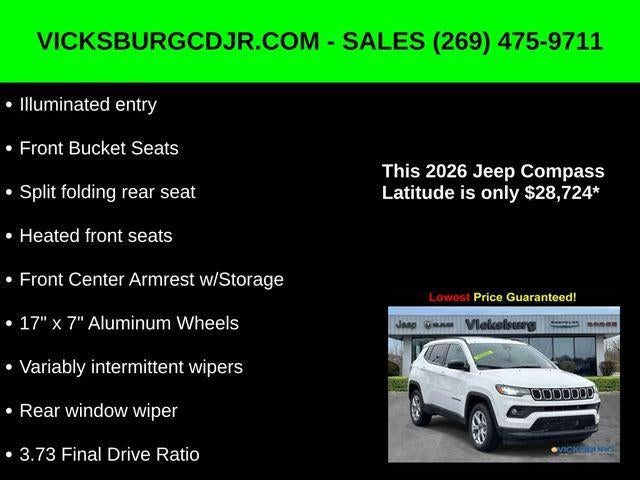 2026 Jeep Compass COMPASS LATITUDE 4X4