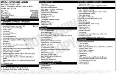 2024 Jeep Compass Latitude 4x4