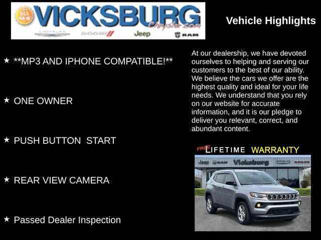 2024 Jeep Compass Latitude 4x4