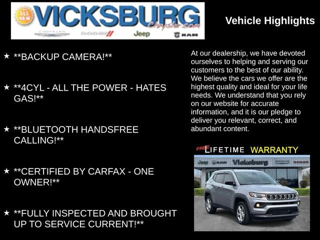 2024 Jeep Compass Latitude 4x4