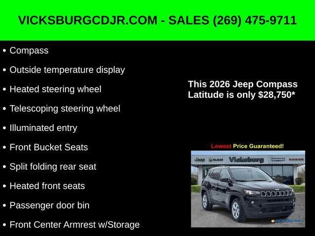 2026 Jeep Compass COMPASS LATITUDE 4X4