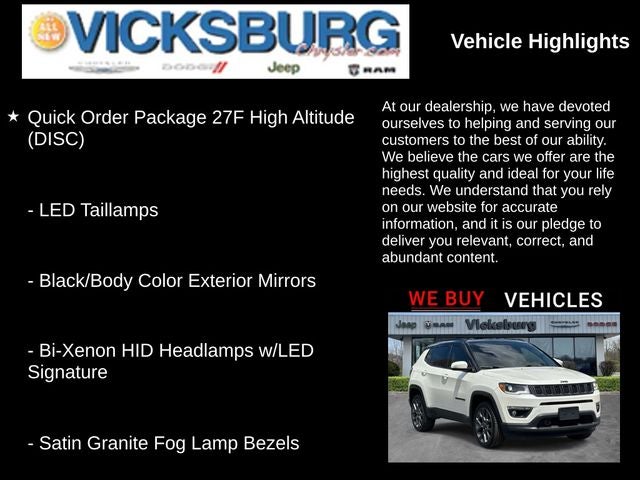 2019 Jeep Compass High Altitude 4x4