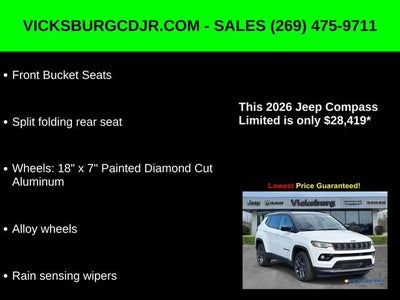2026 Jeep Compass COMPASS LIMITED ALTITUDE 4X4