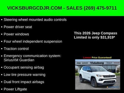 2026 Jeep Compass COMPASS LIMITED ALTITUDE 4X4