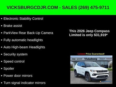 2026 Jeep Compass COMPASS LIMITED ALTITUDE 4X4