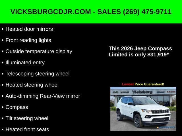 2026 Jeep Compass COMPASS LIMITED ALTITUDE 4X4