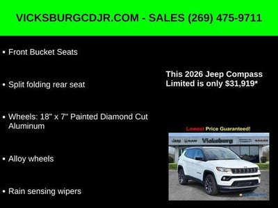 2026 Jeep Compass COMPASS LIMITED ALTITUDE 4X4