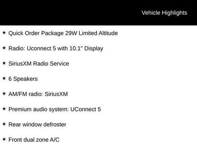 2026 Jeep Compass COMPASS LIMITED ALTITUDE 4X4
