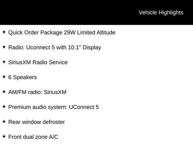 2026 Jeep Compass COMPASS LIMITED ALTITUDE 4X4