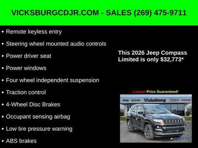 2026 Jeep Compass COMPASS LIMITED ALTITUDE 4X4