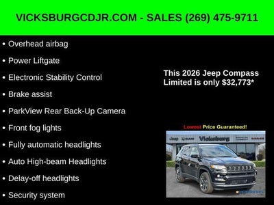 2026 Jeep Compass COMPASS LIMITED ALTITUDE 4X4