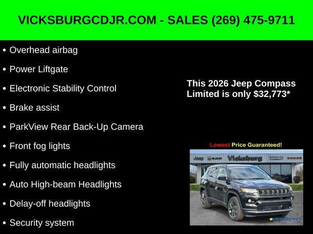 2026 Jeep Compass COMPASS LIMITED ALTITUDE 4X4