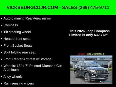 2026 Jeep Compass COMPASS LIMITED ALTITUDE 4X4