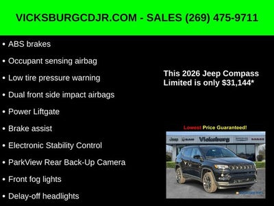 2026 Jeep Compass COMPASS LIMITED ALTITUDE 4X4