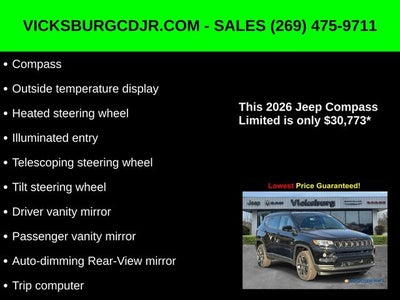 2026 Jeep Compass COMPASS LIMITED ALTITUDE 4X4