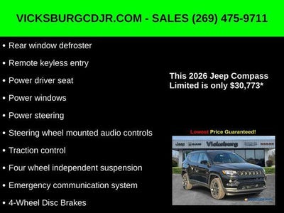 2026 Jeep Compass COMPASS LIMITED ALTITUDE 4X4