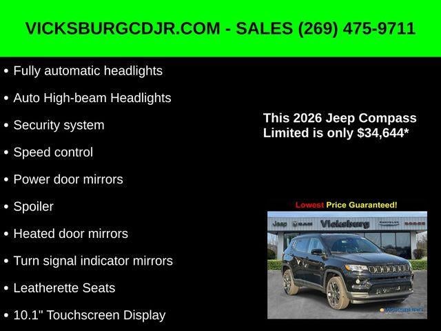 2026 Jeep Compass COMPASS LIMITED ALTITUDE 4X4