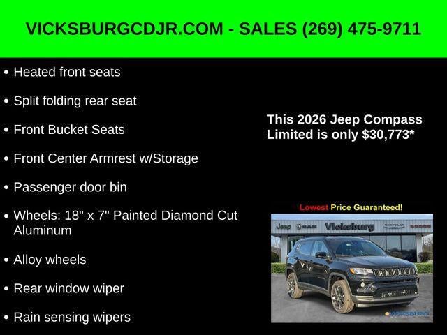 2026 Jeep Compass COMPASS LIMITED ALTITUDE 4X4