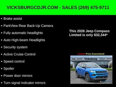 2026 Jeep Compass COMPASS LIMITED ALTITUDE 4X4