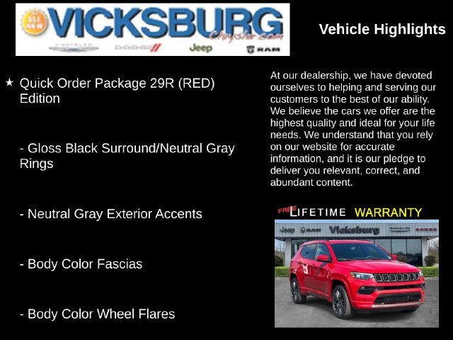 2023 Jeep Compass (RED) Edition 4x4