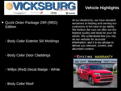 2023 Jeep Compass (RED) Edition 4x4