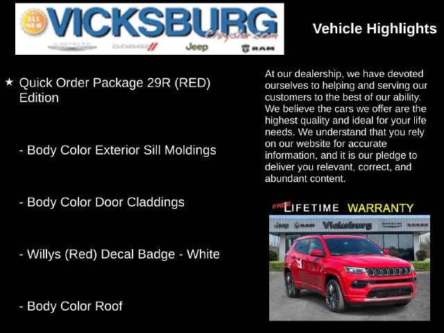 2023 Jeep Compass (RED) Edition 4x4