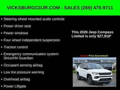 2026 Jeep Compass COMPASS LIMITED ALTITUDE 4X4