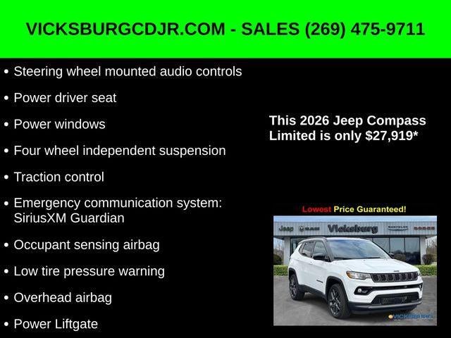 2026 Jeep Compass COMPASS LIMITED ALTITUDE 4X4