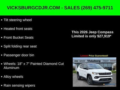 2026 Jeep Compass COMPASS LIMITED ALTITUDE 4X4