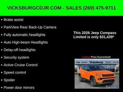 2026 Jeep Compass COMPASS LIMITED ALTITUDE 4X4