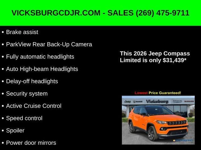 2026 Jeep Compass COMPASS LIMITED ALTITUDE 4X4