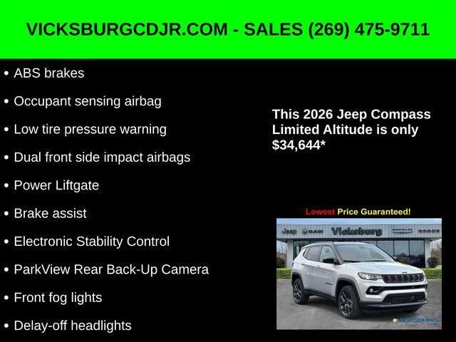 2026 Jeep Compass COMPASS LIMITED ALTITUDE 4X4