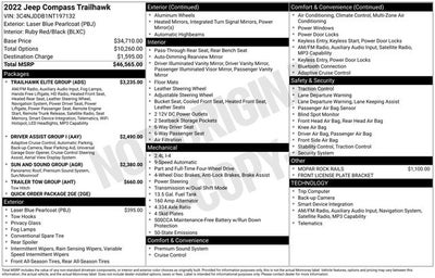 2022 Jeep Compass Trailhawk