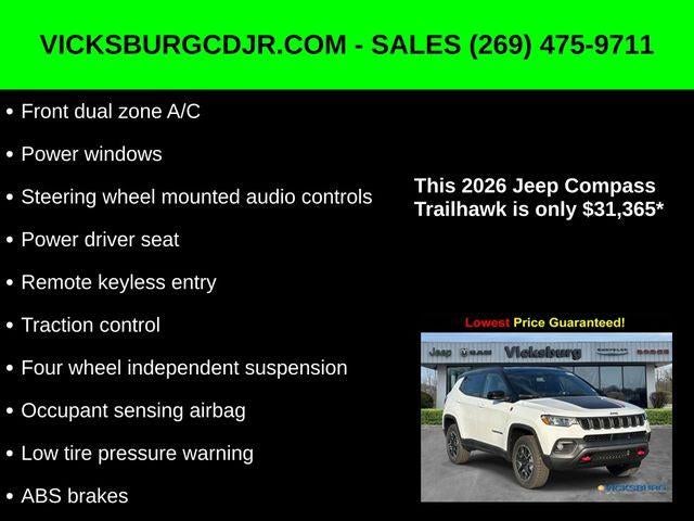 2026 Jeep Compass COMPASS TRAILHAWK 4X4