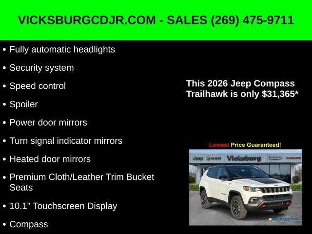 2026 Jeep Compass COMPASS TRAILHAWK 4X4