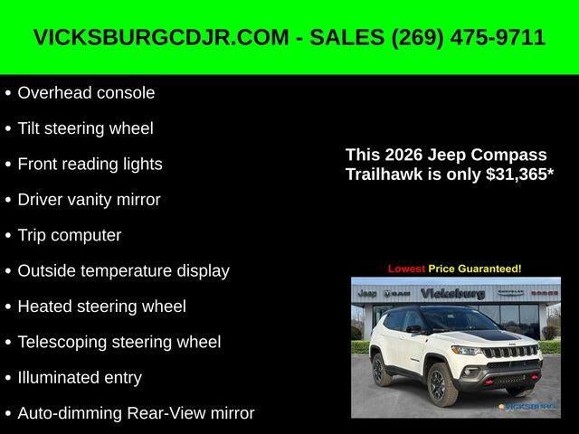 2026 Jeep Compass COMPASS TRAILHAWK 4X4