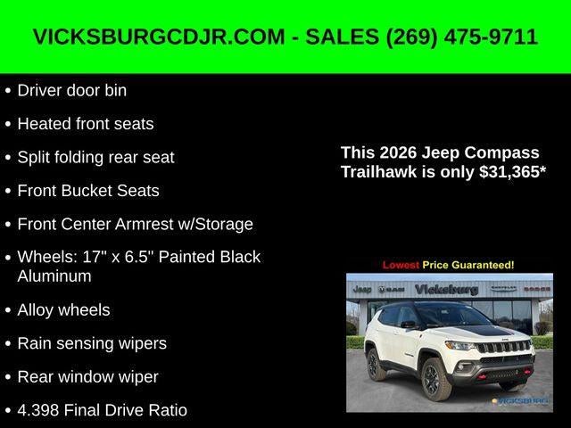 2026 Jeep Compass COMPASS TRAILHAWK 4X4