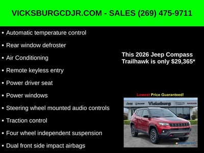 2026 Jeep Compass COMPASS TRAILHAWK 4X4
